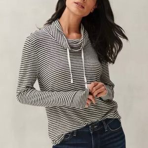 Lucky Brand Funnel Neck Cloud Pullover